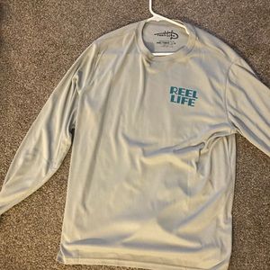 Reel Life long sleeve SPF shirt size Large